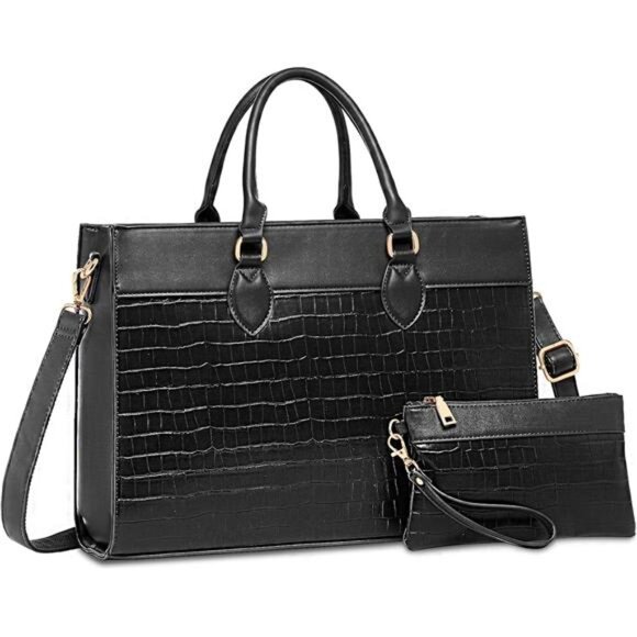 Handbags - Laptop Bag for Women 15.6 inch Work Tote Bags for Women Large